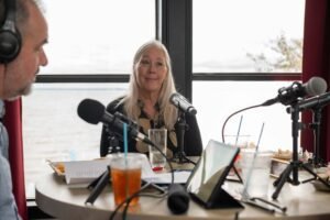 Fletcher Isacks and rebel accountant Connie Prather from Coastal Accounting, the Robin Hood of book keeping. Connie turned her back on the CPA world of corporate America to focus solely on small businesses who can't afford a corporate level CPA, but in Connie they get one