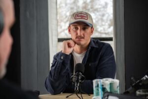 Noah Custer, Co-Founder of local bathing suit company Honey Swim. Following the brand's e-commerce launch and meteoric success, the 4 founders are branching into retail