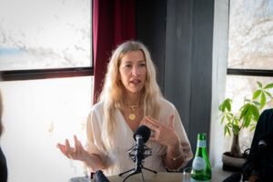 Allison Wickey, artist and Owner of the gallery Art Basha spends up to 75% of her creative time painting commissions