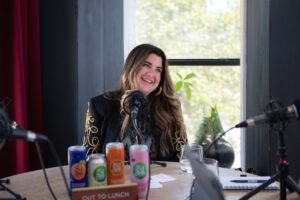 Aerial Payne, Founder & CEO of Maranta Copy Co, masterminding social media campaigns up and down the Gulf Coast and across the country from her perch in Lynn Haven