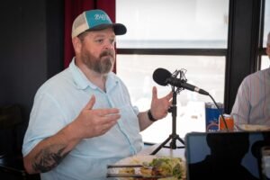 Ryan Eaton, Co-Founder of Big Jerk Soda, all natural, preservative-free soda made in Pensacola and available up and down The Panhandle