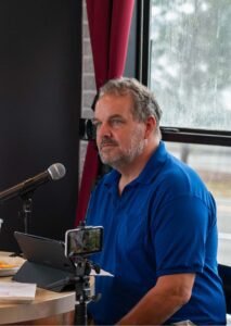 Fletcher Isacks hosts Out to Lunch at Farm & Fire in Sanata Rosa Beach